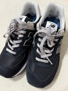 New Balance 574 Black suede