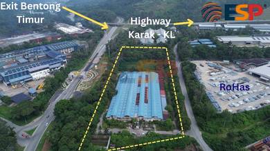 Warehouse / Factory For Sale in Bentong,PHG