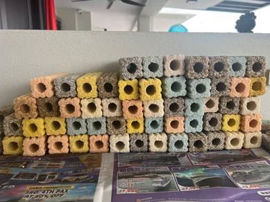 Fish Nano Pillar 4 Color Bacteria House
