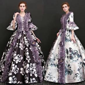 Victorian Floral Gown Wedding RBMWD0319