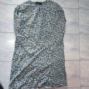 baju kurung cotton 