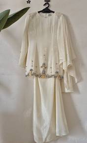 Baju Nikah Cream Cantik