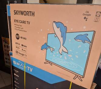 50 skyworth 4k UHD GOOGLE tv 