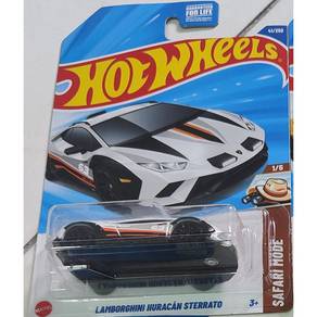 HW Lamborghini Huracán Sterrato White black #63