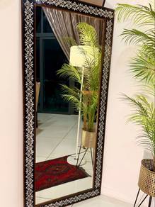Hand painted solid wood Mirror