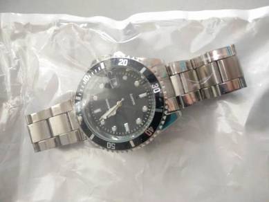 New Stainless Steel GONEWA Quartz Men Watch