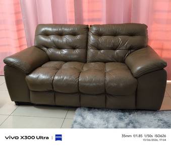 Sofa leather 2 seat