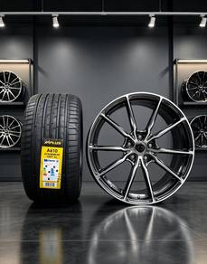 BMW 5 Series G30 19" Rim   Tayar Baru R500