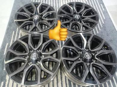 Rim 18 ori toyota hilux Gr fit fortuner vigo rogue