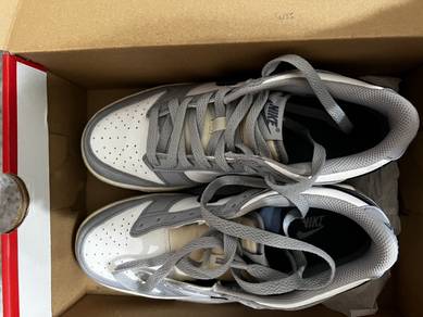 Nike Dunk Low Grey White Navy