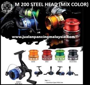 Seahawk micra prawn reel m200, steel spool
