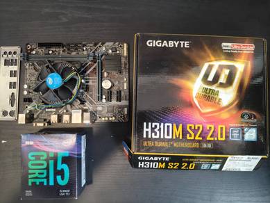 Gigabyte H310M S2 2.0 MB + Intel Core i5-9400F CPU