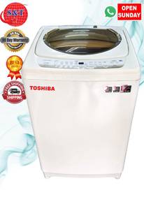 Washing machine TOSHIBA 10KG TOP LOAD BROWN