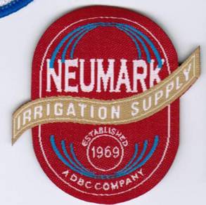 Neumark Irrigation Supply Established 1969 Patch