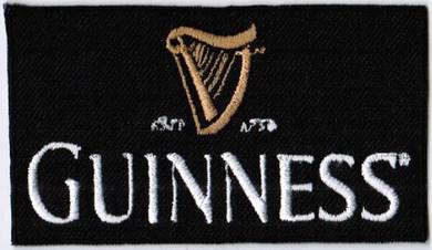 Guinness Beer Dry Stout Badge Iron On Patch