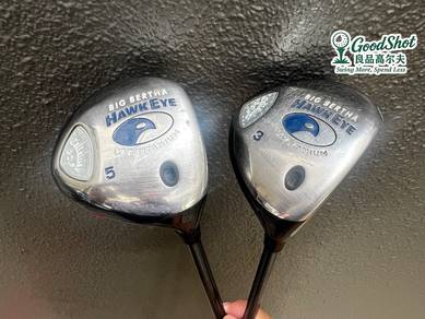 Callaway Hawk Eye golf 3&5 wood flex S