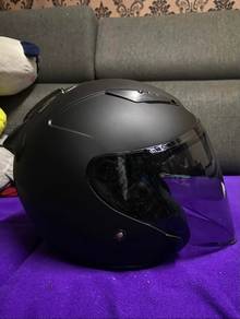 KYT GALAXY FLAT R ( black doff )