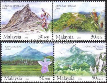 2006 Mountains Of Malaysia Stamp UM
