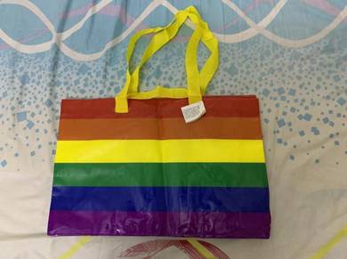 Ikea pride month rainbow limited edition bag
