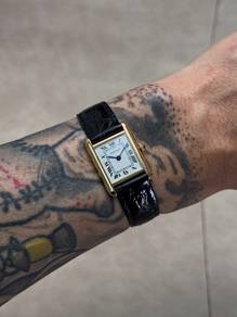 20.5x28mm 1998 18K Gold Cartier Tank Louis MK1
