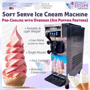 Ais krim Softserve Precooling Icecream Machine BSM