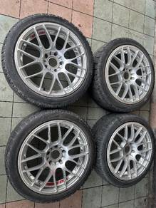 Rays Volk racing sport rim wheel 17 114 japan