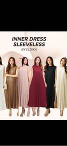 Inner Dress Sleeveless Pleated