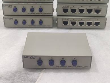 MT-Viki RJ45 Manual Network Switch