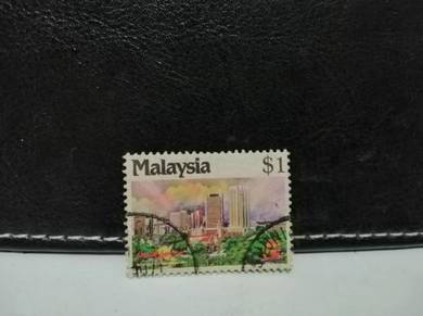 1990 Mslaysia Stamp Kuala Lumpur Scenery