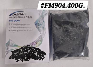 Dophin Activated Carbon + Zeolite 400gram Aquarium