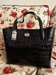 Preloved Willow Tote Coach Bag