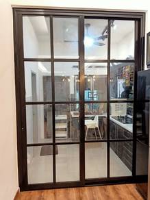 Kitchen Sliding Door - (Aluminium&Kace)