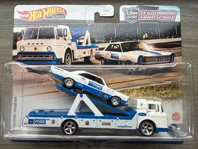 Hotwheels Team Transport 65 Ford Galaxie Ford C800