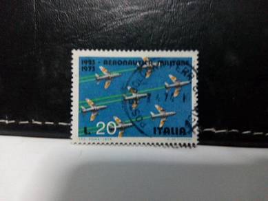 1973 Italy Stamp, Military Aeronautics