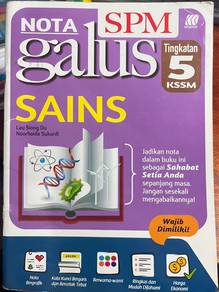Buku Nota Galus Sains