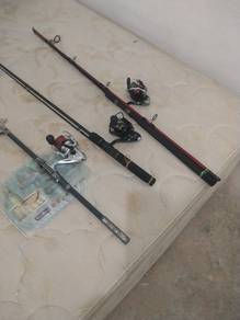 Shimano Cruzar+Shimano Siena 3000+2  Others. 