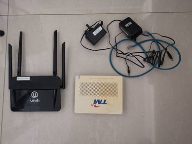 unifi modem & router 