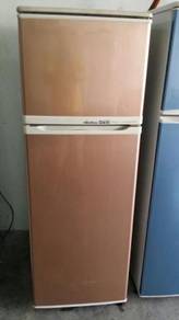 Hesstar Fridge Gold Color Refrigerator Peti Ais
