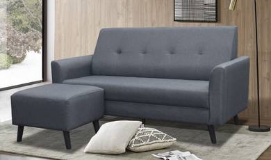 sofa 3 seater + stool