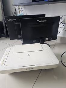 Monitor x2 and Printer x1