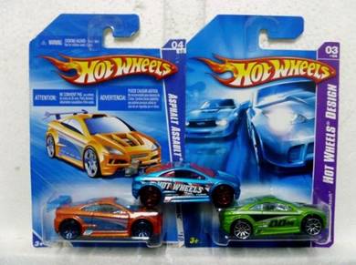 Hotwheels Asphalt Assault Lot of 3