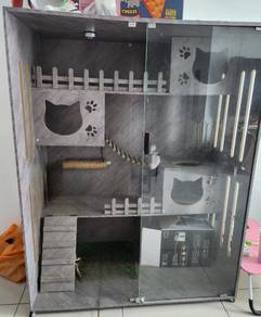 Stone grey cat Condo