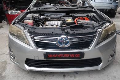 Toyota camry half cut hybrid