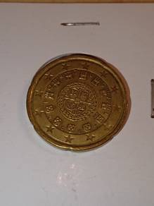 2002 20 euro Portugal coin