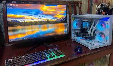 Full Set PC Gaming Ryzen 5500 RTX 3050