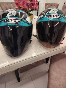 Helmet KYT siap visor original
