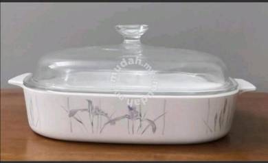 Corningware shadow iris casserole bowl 2.5l