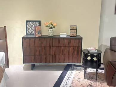 Nordic Halo Solid Wood Chest Of Drawer