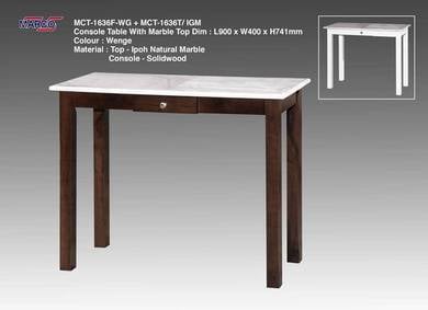 3 FT Console Table - Marble Top