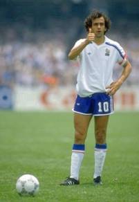 Rare jersey france 1986 away michel platini no 10